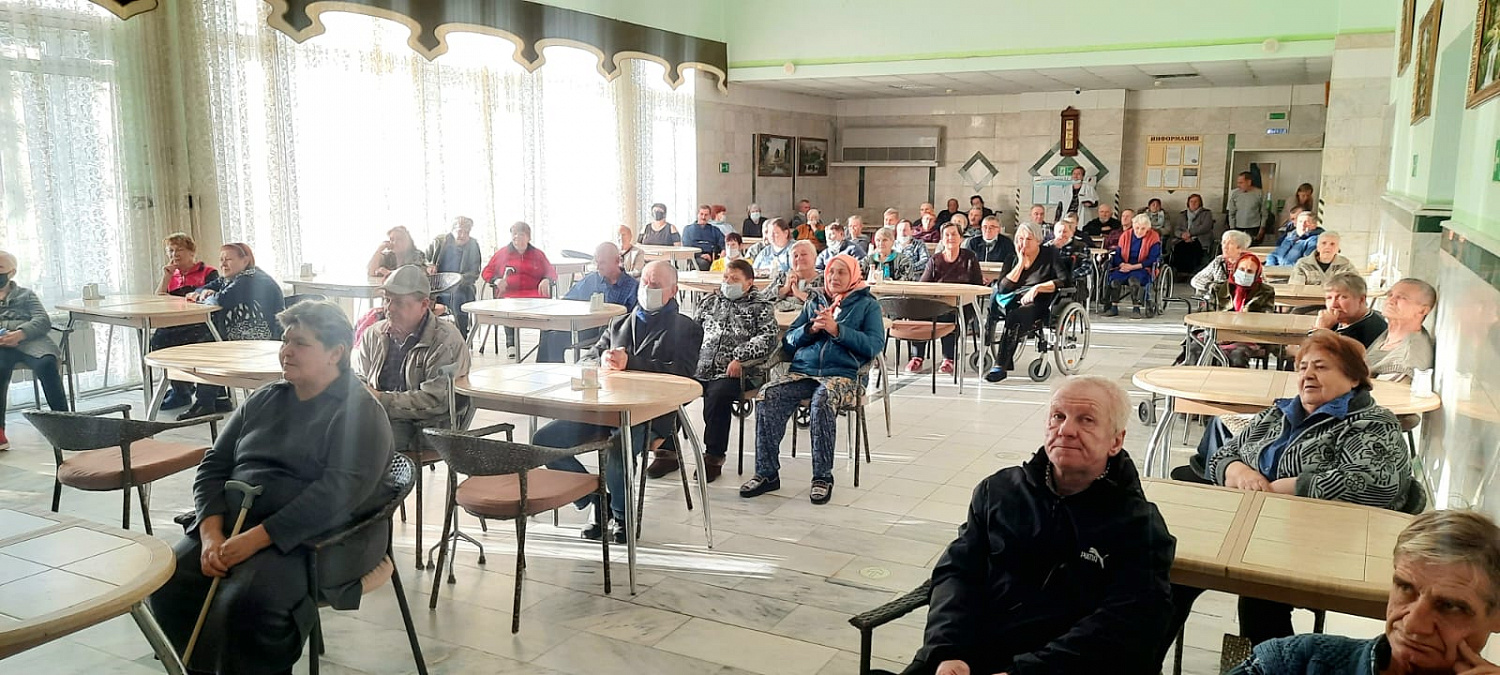В дом-интернат уже пришёл Новый год